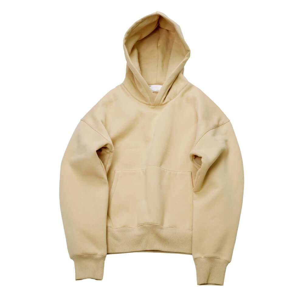 Plain multi colored hoodies in beige color, made from soft cotton material, perfect for hip hop style.