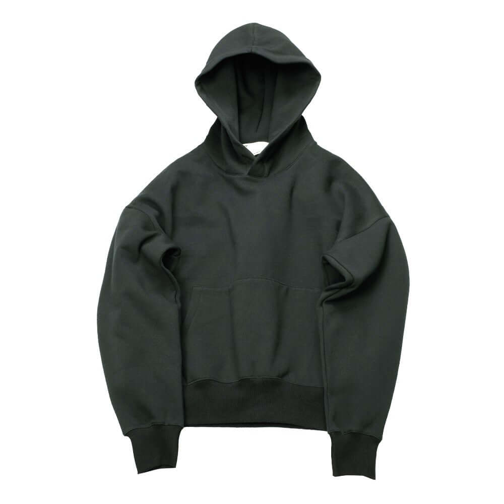 Plain multi colored hoodies in a dark color with a regular fit and casual style.